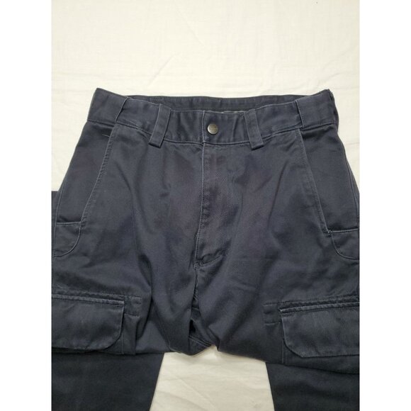 5.11 Tactical Men's Dark Navy Blue Workwear Double Knee Cargo Pants Size 30x30 - Picture 5 of 9